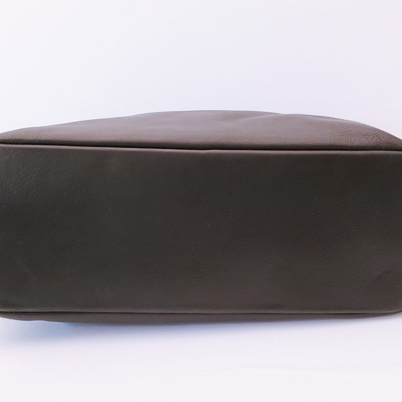 Medium Black Randell Dodge Leather Stitch Tote - Picture 4 of 5